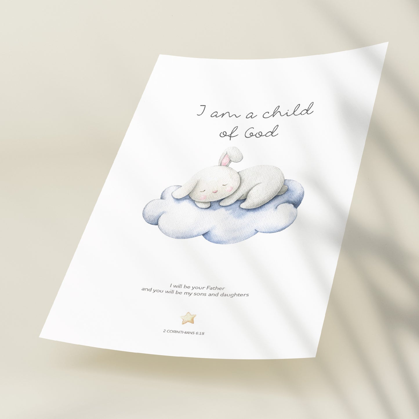 I am a child of God (Sleepy Animals)