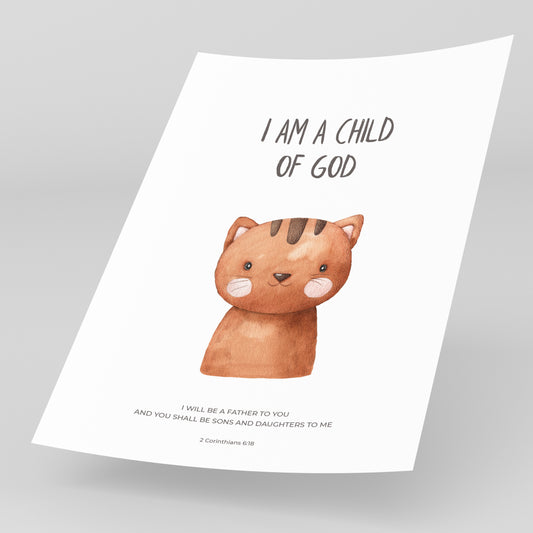 I am a Child of God (Safari Animals)