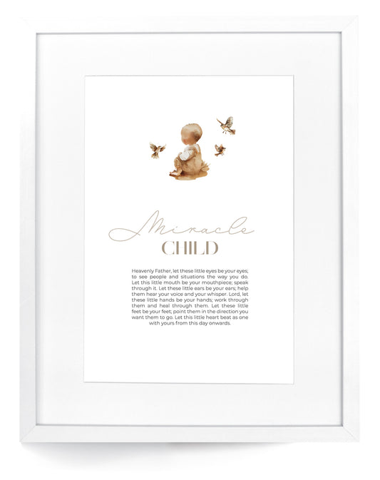 Miracle Child Framed