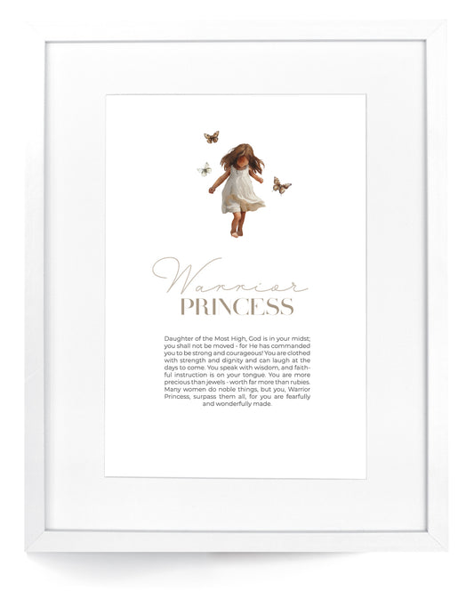 Warrior Princess Framed